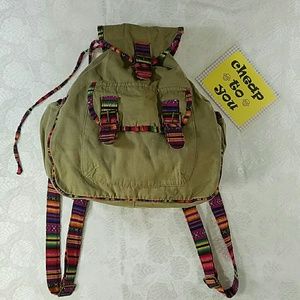CLAIRE'S FABRIC BACKPACK